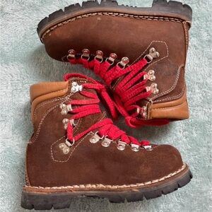 Vintage Kinny Colorado Suede Leather Hiking Boots- Unisex